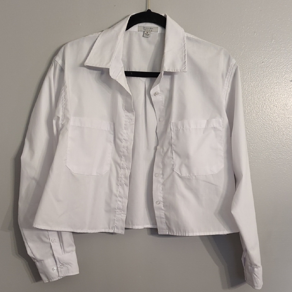 Classic White Button Down Shirt